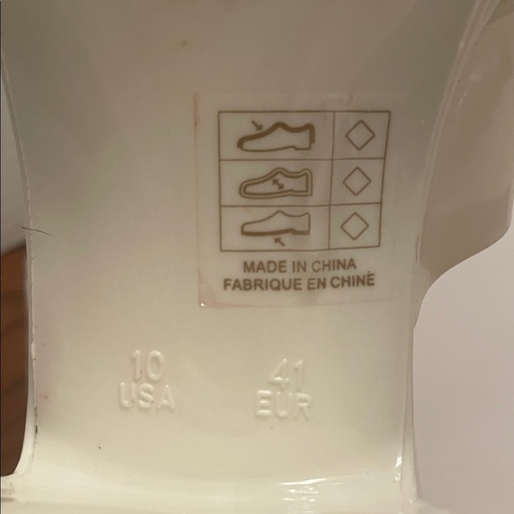 Jeffrey Campbell Cream Platform Mules Sandals - Picture 9 of 13